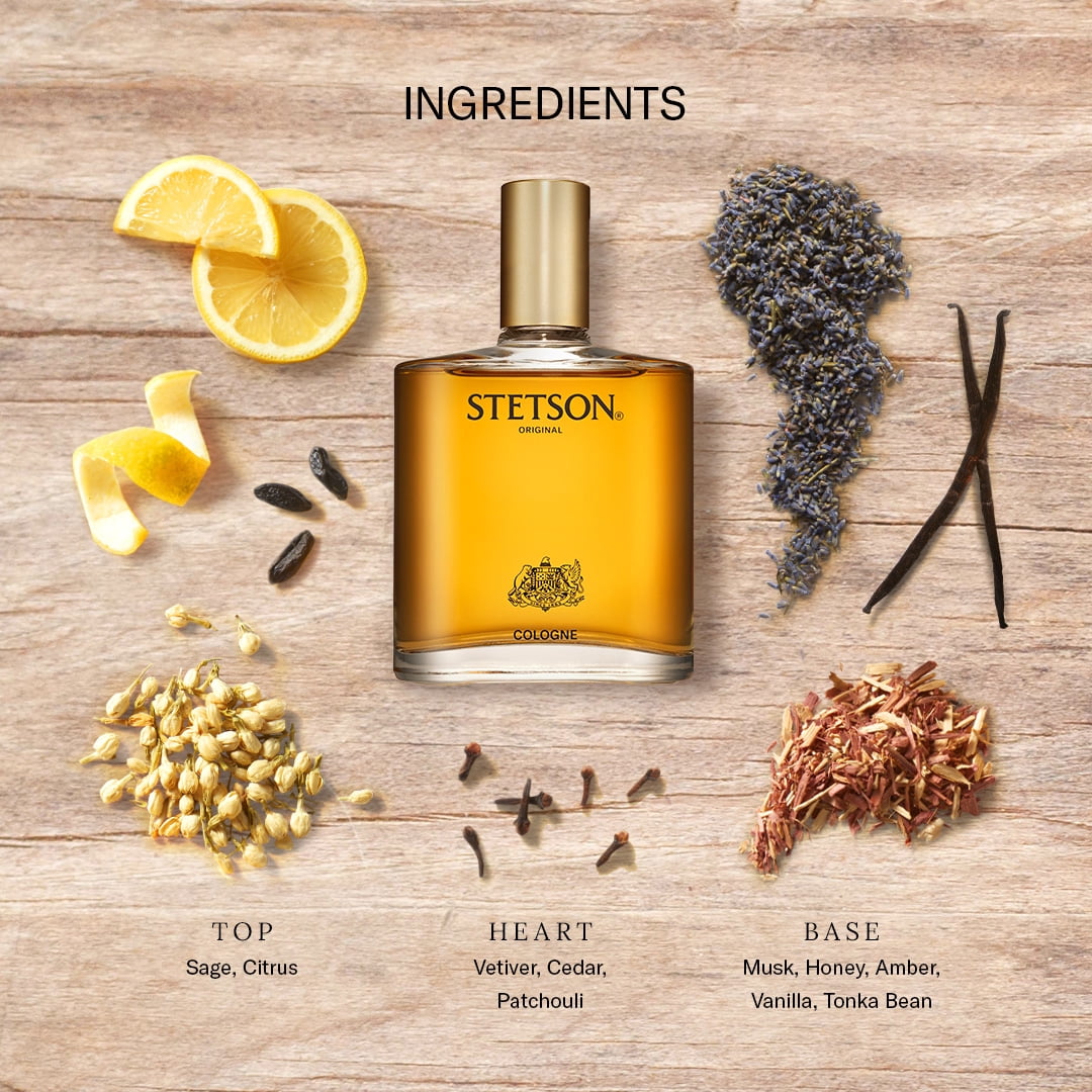 Stetson Original Cologne Spray for Men, 2.25 fl oz