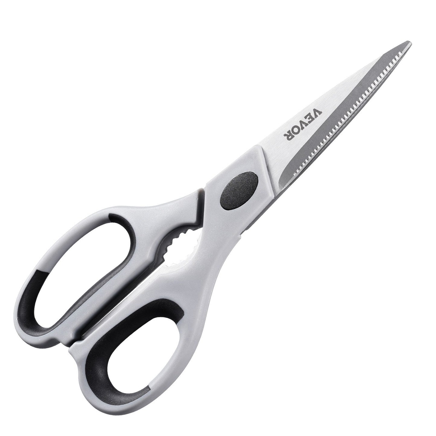 Kitchen Scissors Stainless Steel Kitchen Shears Protective Sheath Grey - EBS PLATFORM INC.