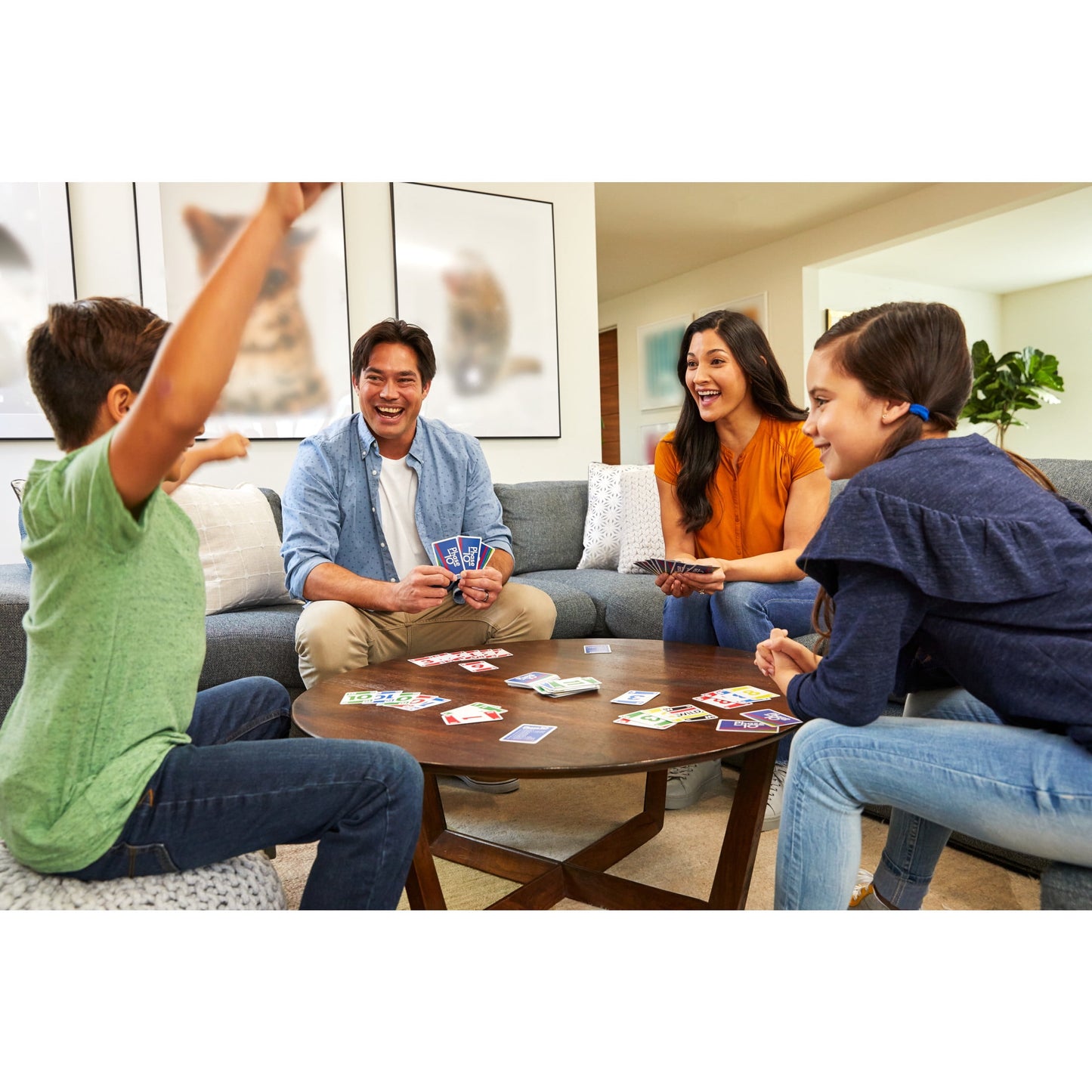Phase 10 Card Game, Family Game for Adults & Kids, Challenging & Exciting Rummy-Style Play