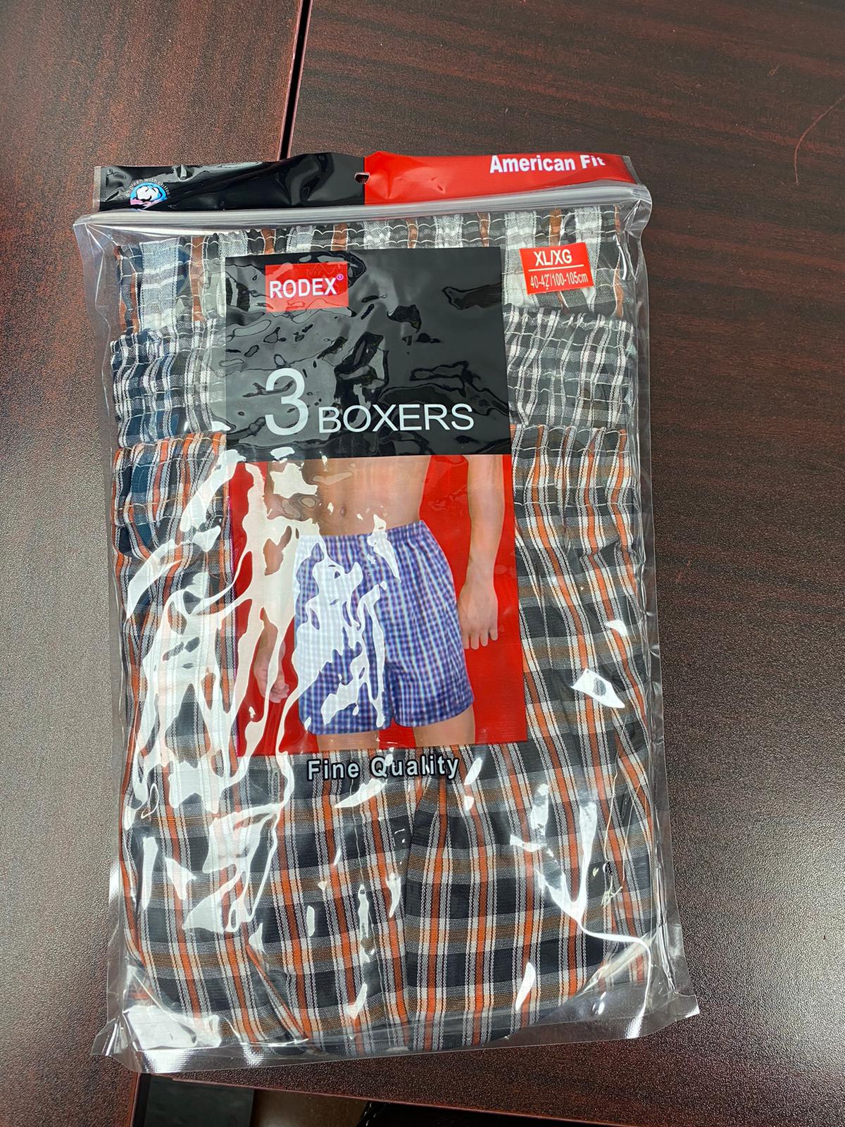 Men's Woven Boxer Shorts 100% Cotton,Underwear Boxers for Men Loose fit,2 in pack