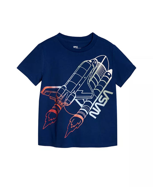 Little Boys Short Sleeve Graphic T-shirt