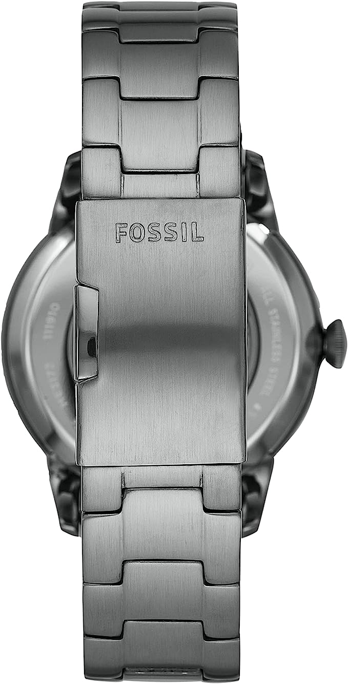 Fossil Townsman Men's Automatic Watch with Mechanical Movement and Skeleton Dial