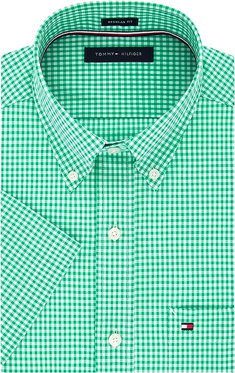 Tommy Hilfiger Men's Short Sleeve Button-Down Shirt