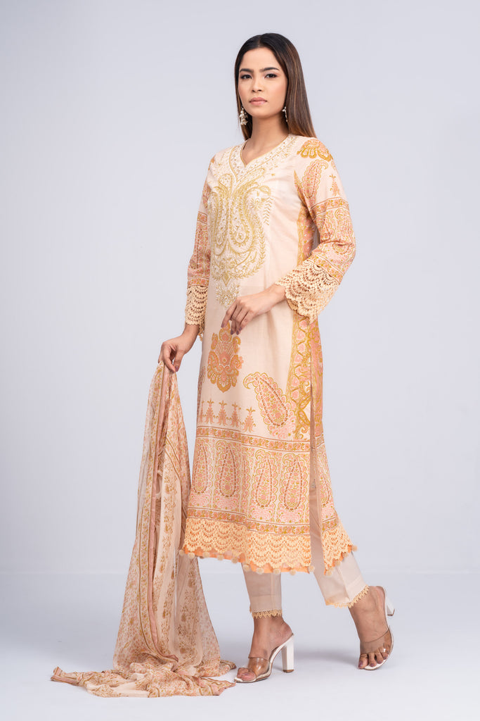 Yellow Women's Lawn