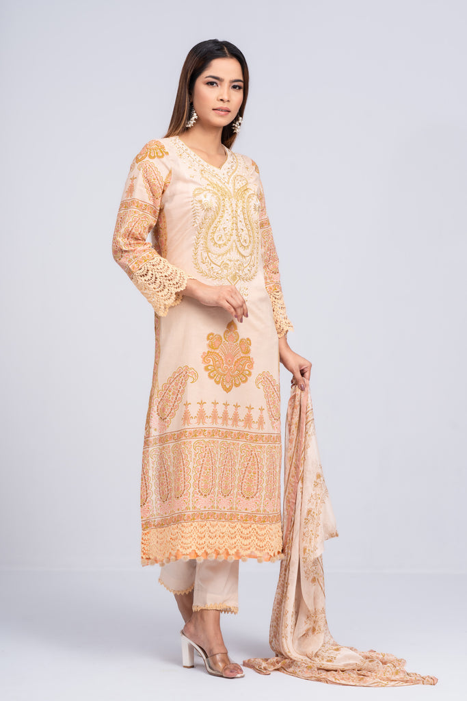 Yellow Women's Lawn