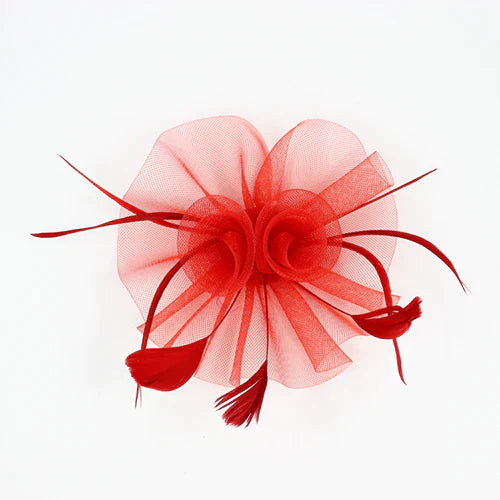 Flower Mesh Fascinator