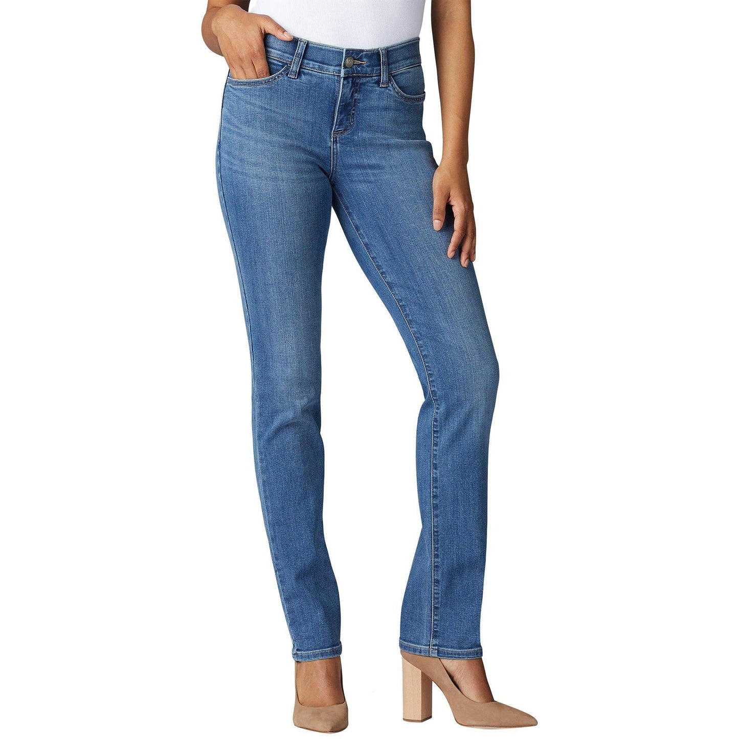 Lee® Women's Flex Motion Relaxed Fit Straight Leg Jean