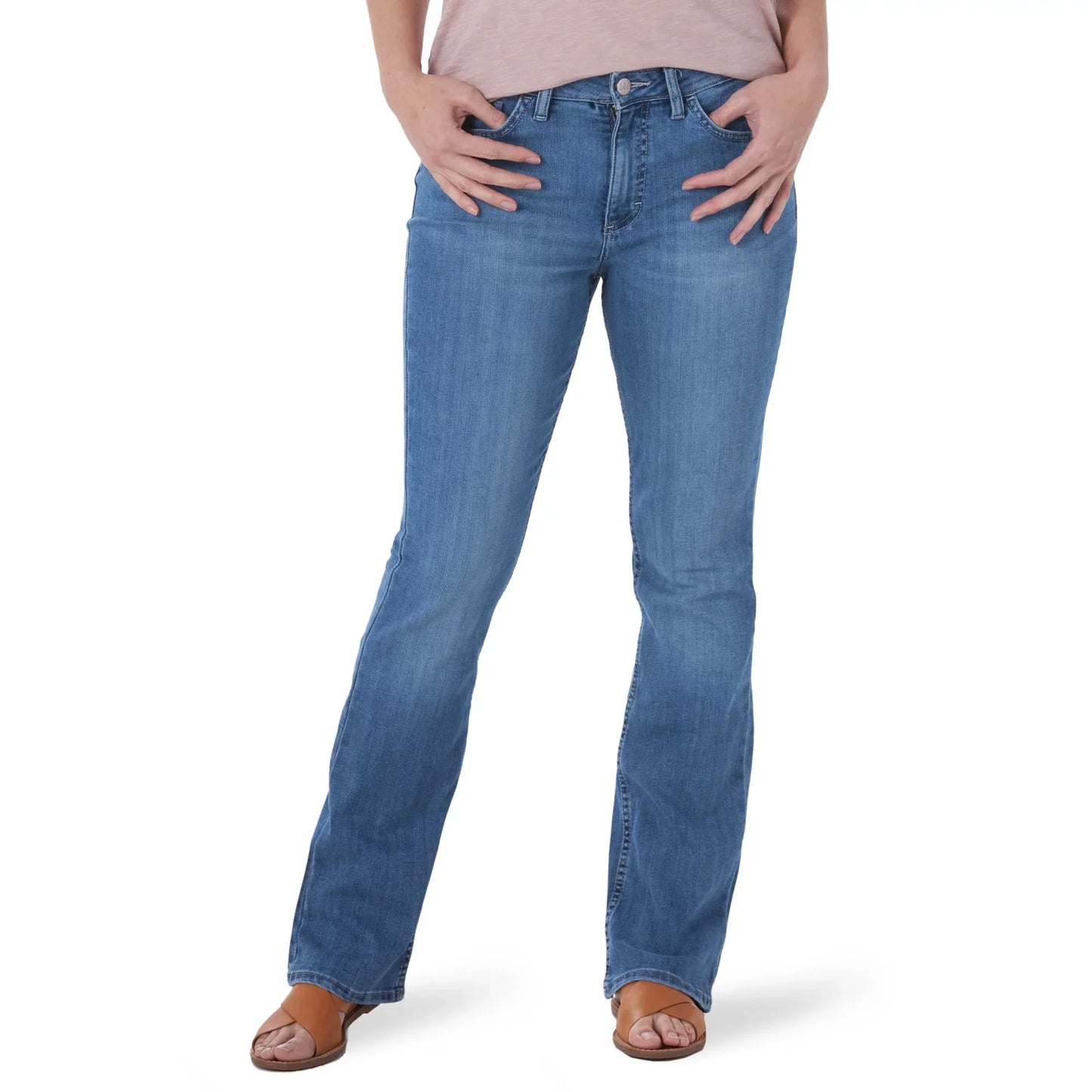 Lee Women's Mid-Rise Bootcut Jean