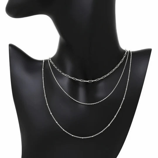 Assorted Short Chain Necklace Set